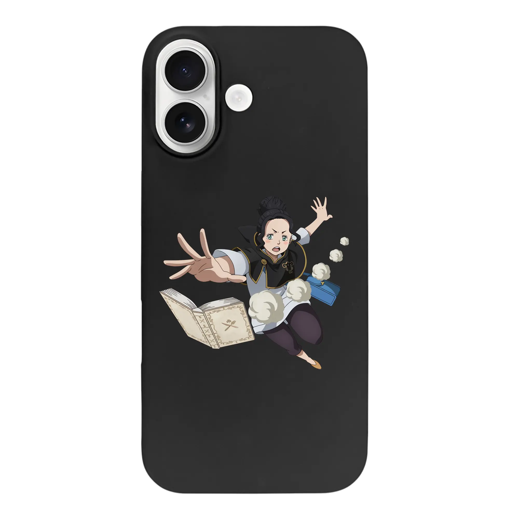 ブラッククローバー グッズ チャーミー・パピットソン - iPhone 17 シリーズ シリコンケース 薄型 耐衝撃 指紋防止 ソフトタッチカバー 精密フィット 傷防止 保護ケース iPhone 17/17 Air/17 Pro/17 Pro Max 対応